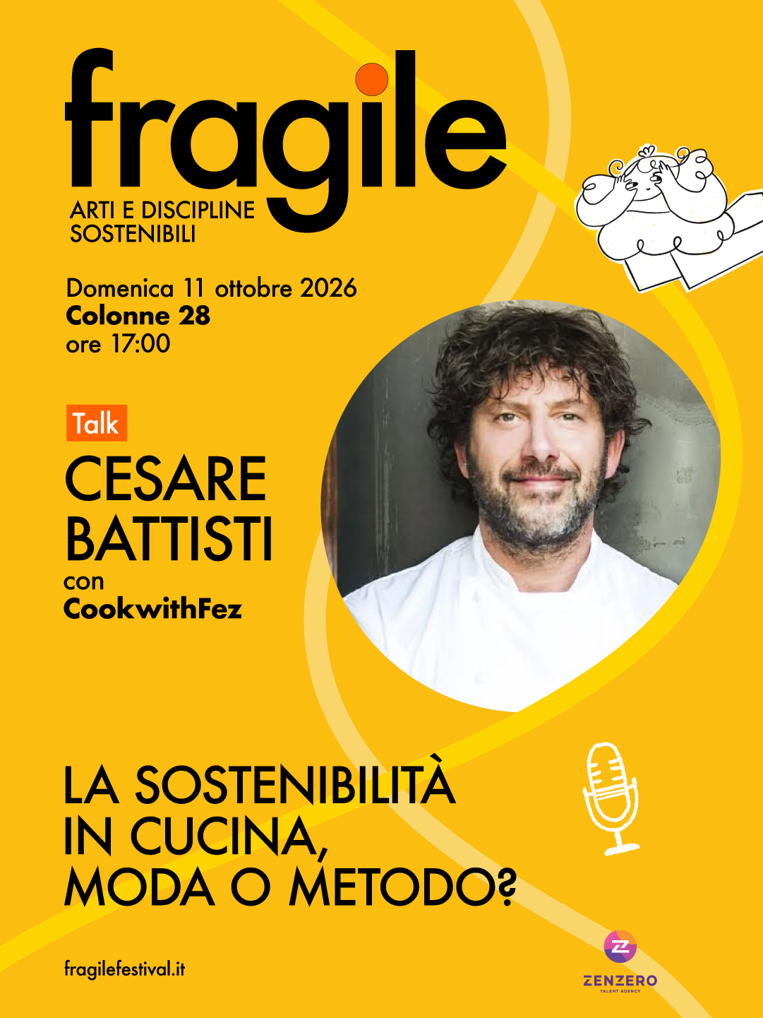 Cesare Battisti Fragile Festival Colonne 28