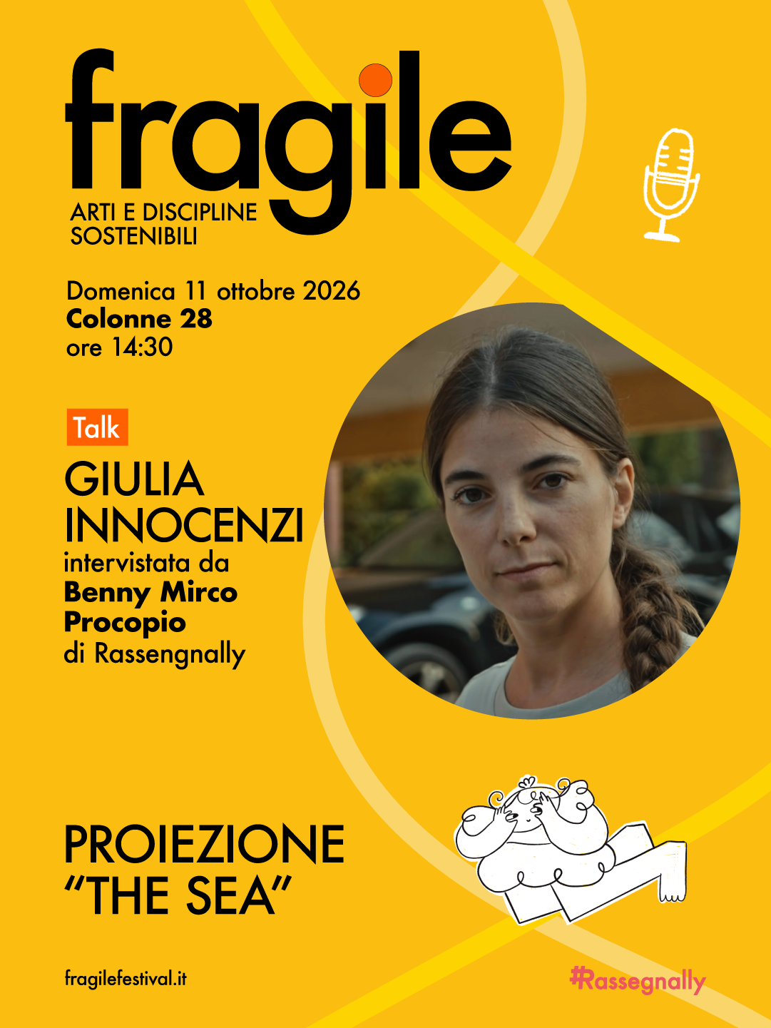 Giulia Innocenzi Fragile Festival Colonne 28